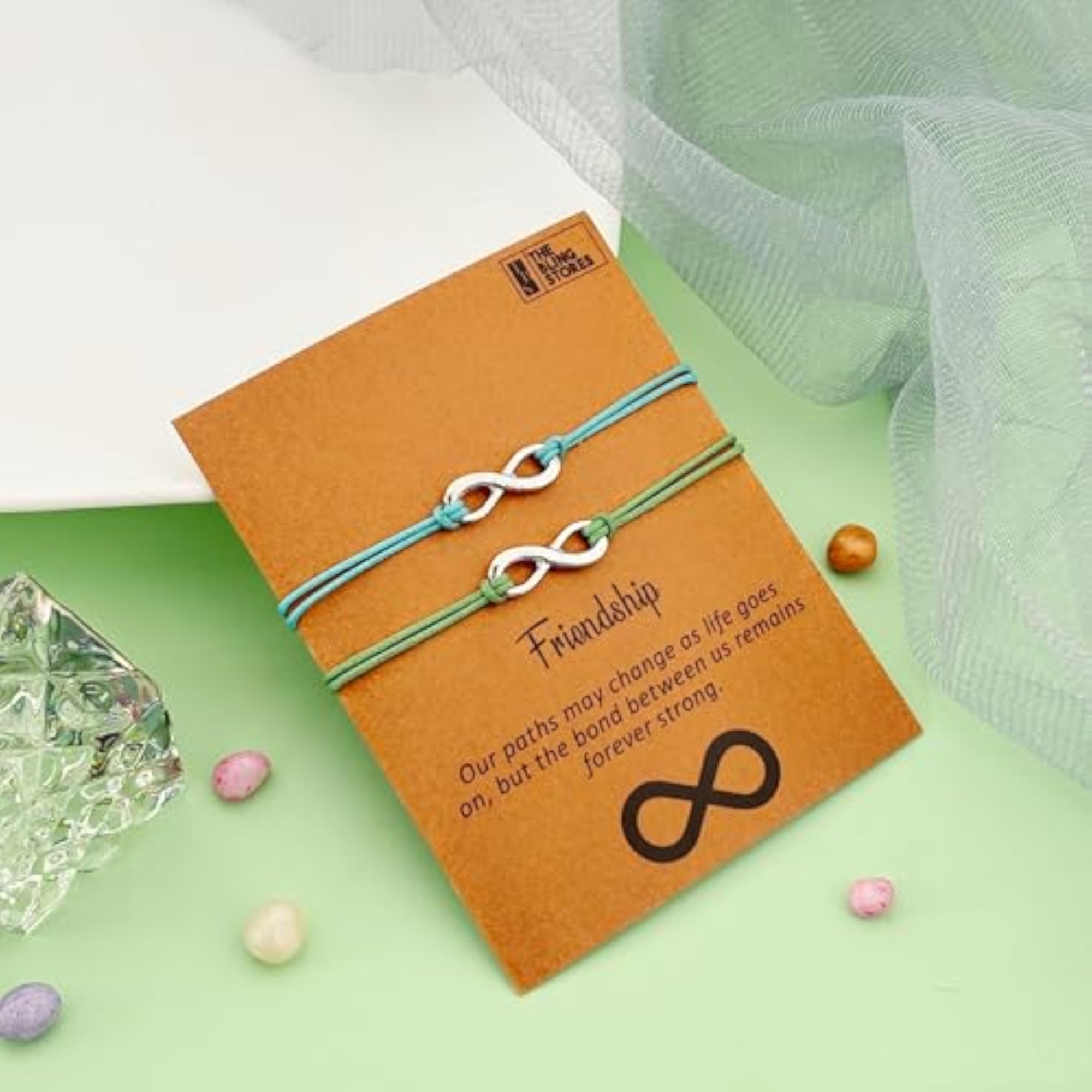 Infinity Pinky Promise Bracelets for Couples